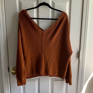 Pink Rose Dolman Sweater XL